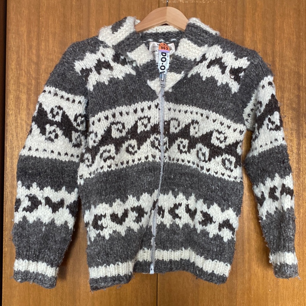 Vintage Cowichan Indian Sweater